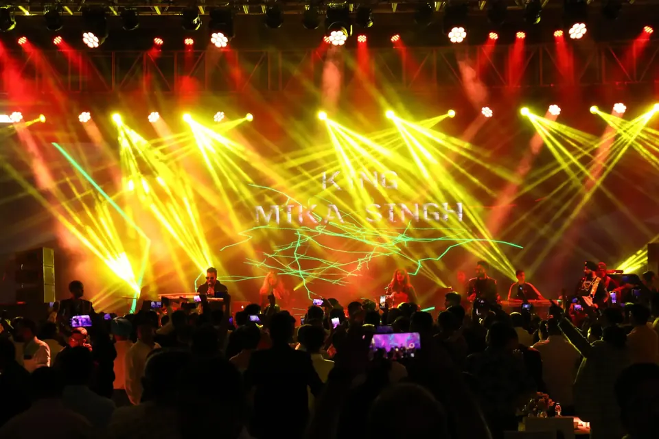 Corporate event stage production by Show Squad Events