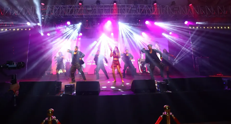 Entertainment show managed by Show Squad Events in Delhi