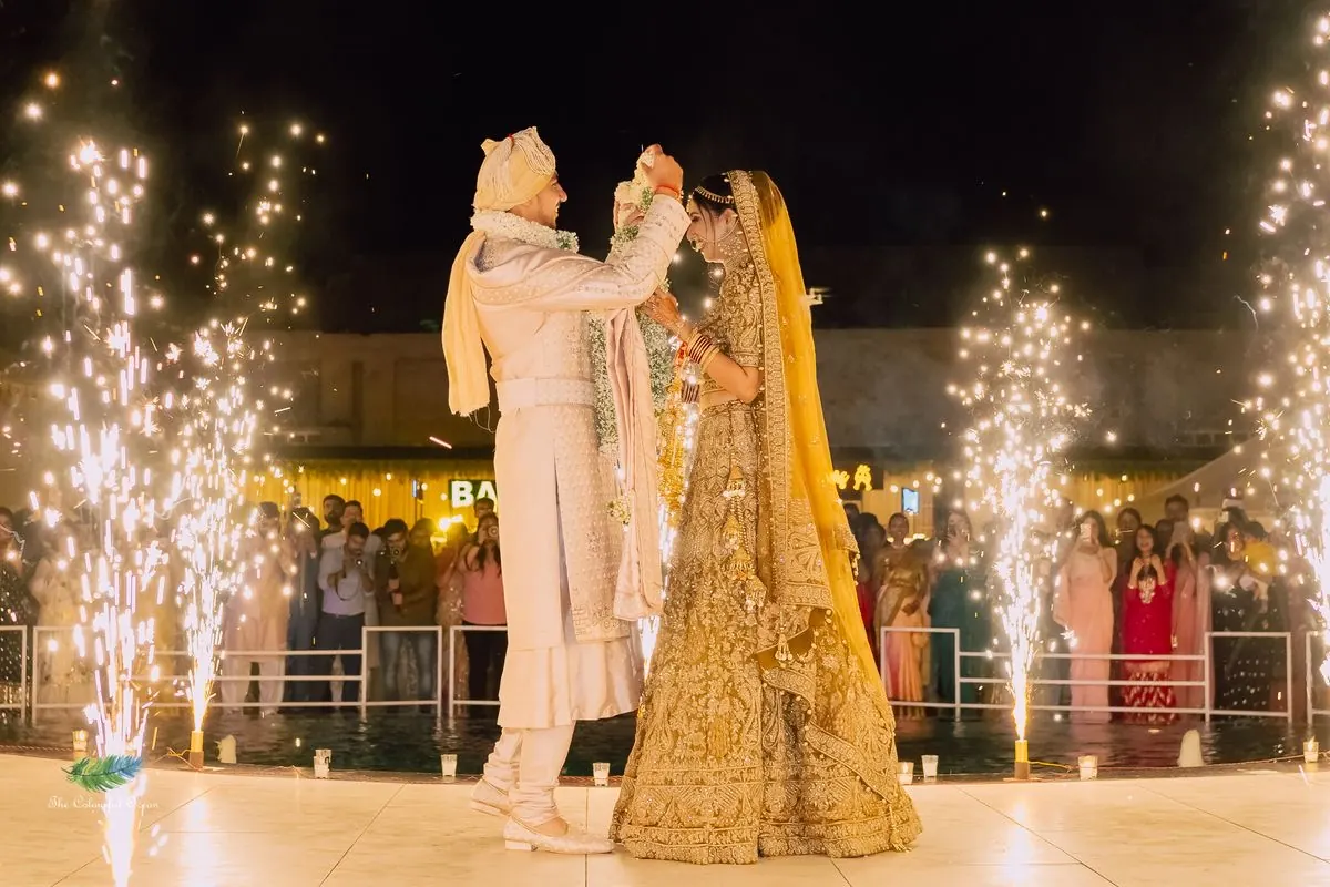 Luxury wedding decor and stage styled by Show Squad Events