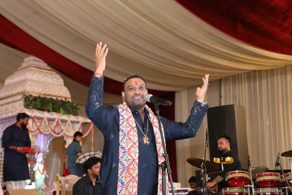 Bhajan night organised by Show Squad Events