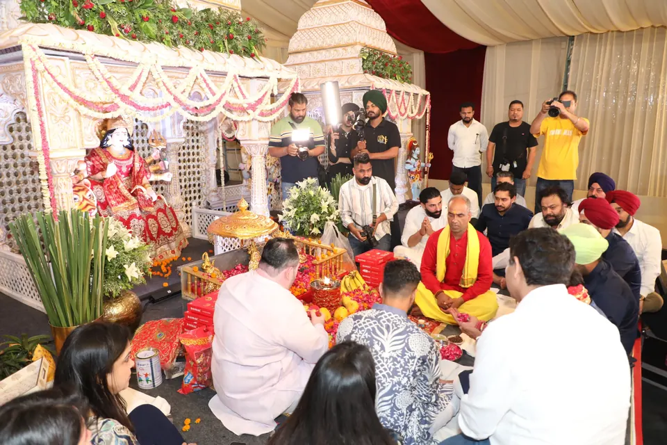 Pooja ceremony organised by Show Squad Events